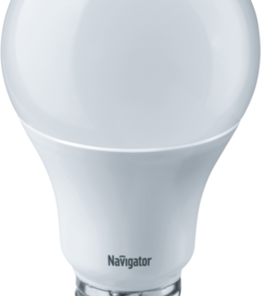 Лампа светодиодная Navigator NLL-A60-15-230-4K-E27 15 Вт грушевидная 4000К белый E27 1200 лм 176-264В