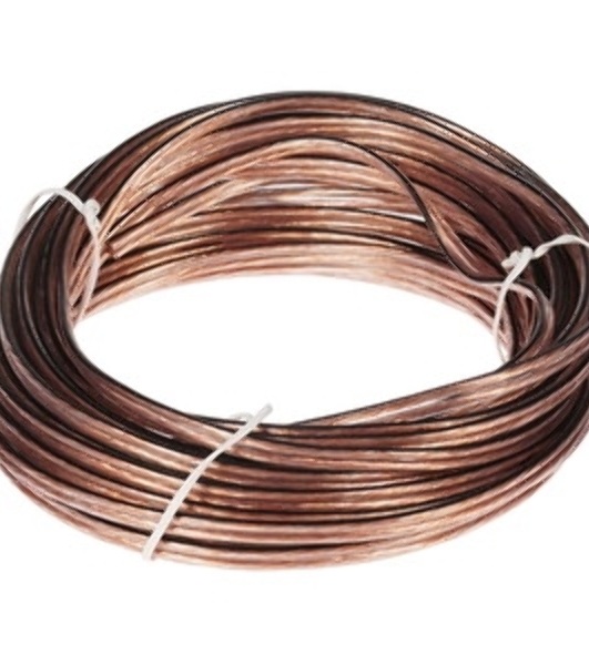 Акустический кабель Cablexpert CC-TC2x1,0-10M, прозрачный, 10 м, бухта