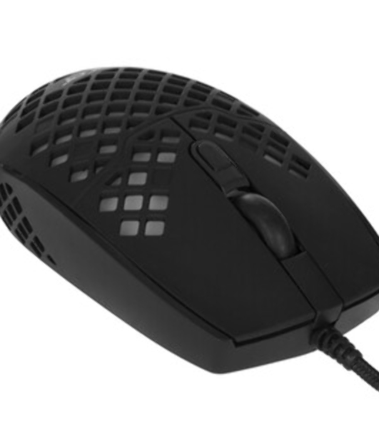 Мышь проводная Acer OMW134 черный, 3200 dpi, USB, кнопки - 6