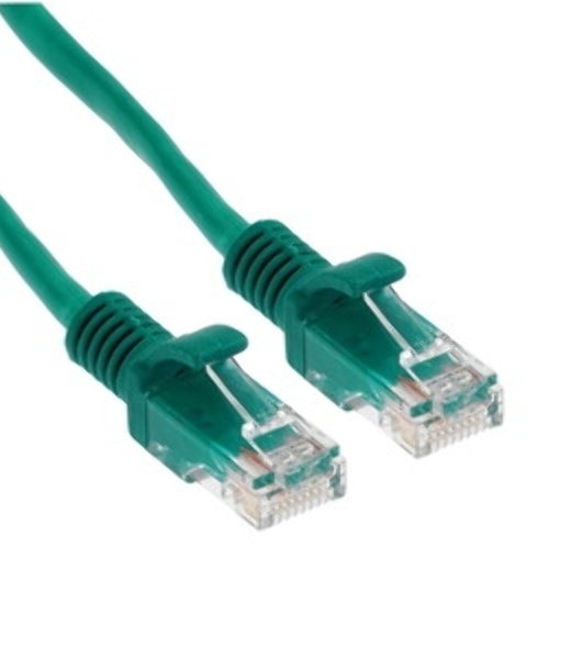 Патч-корд UTP Cablexpert cat.5e, 1м, литой, многожильный, зеленый