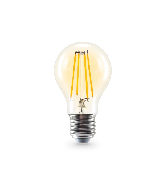 Лампа светодиодная 601513 Filament LED A60 15W E27 2700K 220-240V