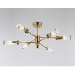 Люстра Ambrella light LH55161/6 BS/CL латунь/прозрачный E14/6 max 40W D830*330, фото3
