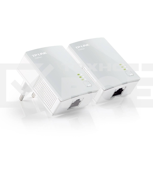 Сетевой адаптер TP-Link TL-PA4010KIT AV600 Nano Powerline Ethernet Adapter Starter Kit, Ultra Compact Size, 500Mbps Powerline Datarate,10/100Mbps Fast Ethernet, HomePlug AV, Green Powerline,Plug and Play, Twin Pa