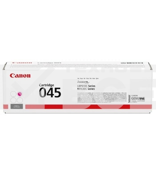 Картридж лазерный Canon 045M пурпурный, 1300 стр., для i-SENSYS MF631/633/635, LBP611