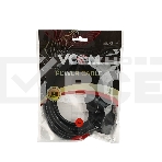 Кабель монитор - компьютер 220V (UPS -> устройство) VCOM <VDE> 3G*0.75mm (CE001-CU) 3м, фото7