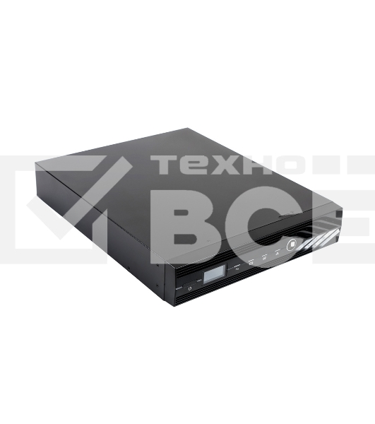 Источник бесперебойного питания SKAT-UPS 1000 RACK + 2x9Ah UPS 900 W, On-Line, sine, built-in rechargeable batteries 2 pcs x 9Ah