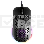 Мышь проводная Defender Shepard GM-620L черный, 12800 dpi, USB, кнопки - 7, фото2