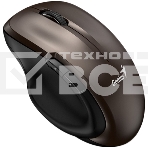 Мышь беспроводная Genius Ergo 8200S коричневый, 1200 dpi, радиоканал, USB, кнопки - 5, фото3