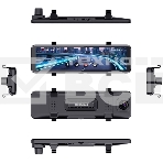 Видеорегистратор TrendVision CarPlay Mirror черный 2Mpix 2160x3840 2160p 150гр. MSTAR 8826, фото7
