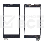 Сенсорное стекло (тачскрин) для Sony Xperia T3, черное, фото5