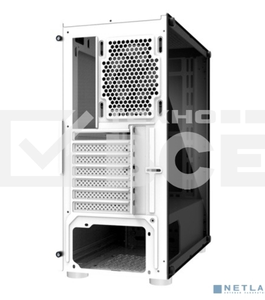 Компьютерный корпус ZALMAN R2 White (3xUSB, 2xAudio, 20мм FAN, прозрачная стенка-закаленное стекло, ATX, без БП)