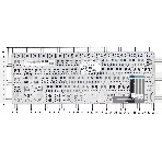 Клавиатура для ноутбука Samsung 470R4E BA59-03619C, черная, фото 1