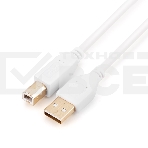 Кабель а/в GoPower Длина 1.8 м Разъемы USB A (M)-USB B (M) белый 00-00028931, фото2