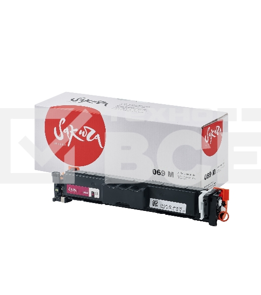 Картридж Sakura 069M ECO (5092C002) для Canon I-Sensys LBP673Cdw/ MF750C /MF725, пурпурный, 1900 к. ECO (чип без счетчика копий)