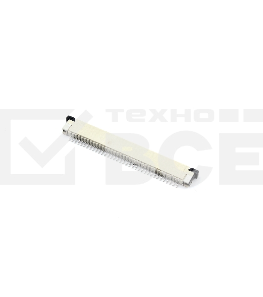 Разъем FPC Half Coverage Top Contact 1.0K-BS-36PWB 36 pin высота 2мм шаг 1мм