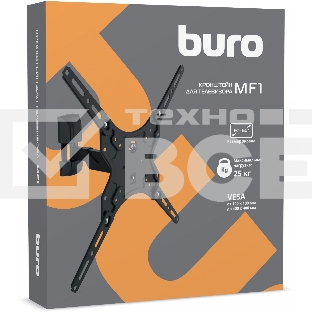 Кронштейн для телевизора Buro MF1 черный 13