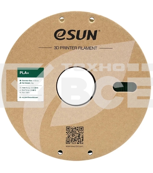 Пластик для принтера 3D Esun PLA+175O-PG1P1 PLA+ 1кг L1.75м 1цв.