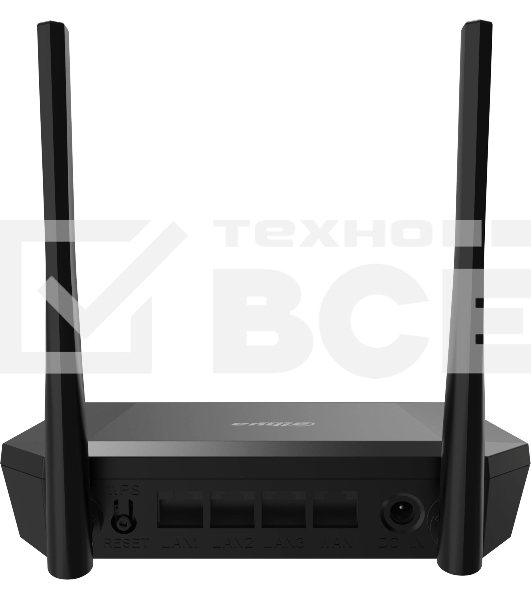 Беспроводной роутер DAHUA DH-N3 1x10/100Мбит/с WAN; 3x10/100Мбит/с LAN; 2.4ГГц: 802.11 b/g/n 300 Мбит/с