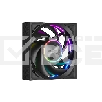 Система охлаждения PCCooler DT360 ARGb Display BK (300W, 360мм, LED temp., черный, ARGb/Fans: 3x120мм, 83.83CFM, 3000RPM/Pump height 62мм, 15dBA, 2600RPM, Rad thickness 27мм/S: 1851, 1700, 1200, 115X, AM5, AM4), фото9