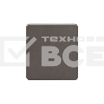 Выключатель Kranz ROUND 1 кл 10А с/у титан, фото 1