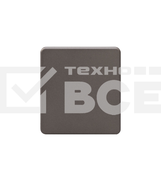 Выключатель Kranz ROUND 1 кл 10А с/у титан