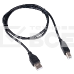 Кабель USB2.0 Cablexpert CCP-USB2-AMBM-1M, AM/BM, медь, двойной экран, Pro, 1м, черный, пакет, фото5