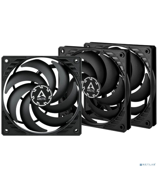 Вентилятор для корпуса ARCTIC P12 SLIM PWM PST -3 Pack (ACFAN00275A)