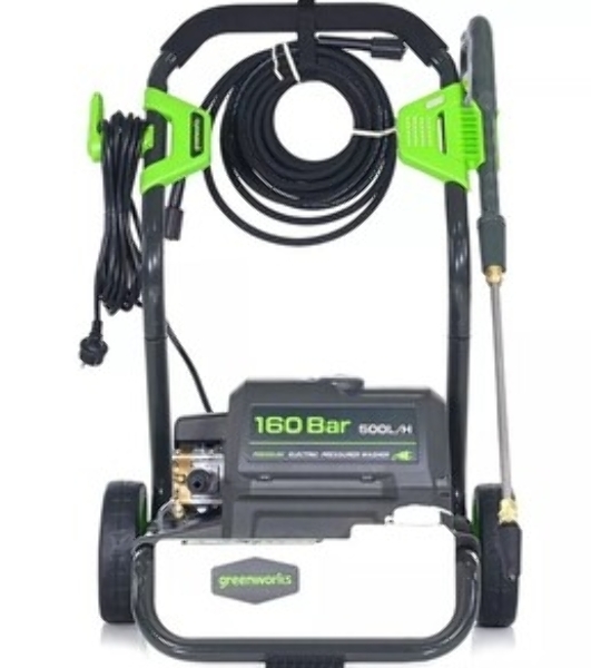 Мойка высокого давления GreenWorks GPWG8II 160 bar электрическая (5106807)