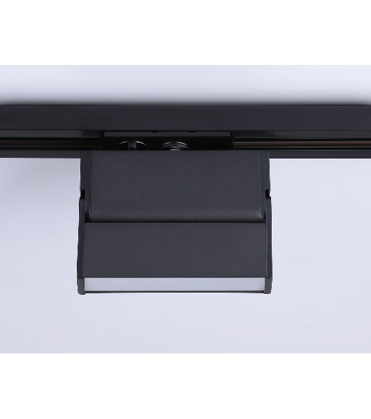Трековый однофазный светодиодный светильник Ambrella light GL6803 BK черный LED 6W 4200K 115*22*87