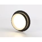Светильник Ambrella light TN5385 SBK/FR черный песок/белый матовый GX53 IP44 D105*40, фото4