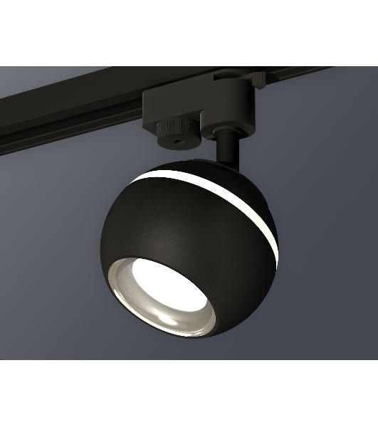 Светильник Ambrella light XT1102042 SBK/PSL черный песок/серебро полированное MR16 GU5.3 LED 3W 4200K (A2521, C1102, N7023)