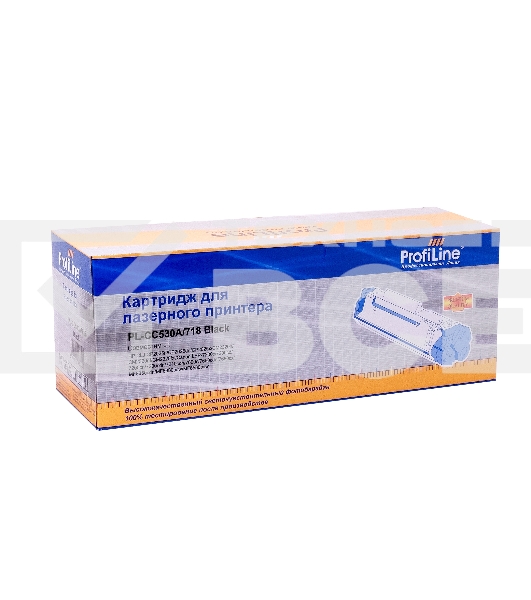 Картридж лазерный PL-CC530A/718 для принтеров HP CLJ CP2025n/CP2025dn/CP2025x/CM2320n/CM2320nf/CM2320fxi/Canon LBP-7200C/7210CDN/MF8350CDN Black 3500 копий ProfiLine
