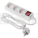 Сетевой удлинитель Buro BU-PS3.1/W 1.5м (3 розетки) белый (пакет ПЭ), фото2