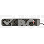 Сетевой фильтр PC Pet AP01006-5-BK 5м (5 розеток) черный, фото2