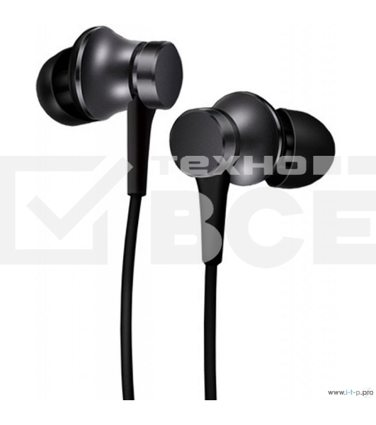 Наушники Xiaomi Mi In-Ear Headfones Basic черный