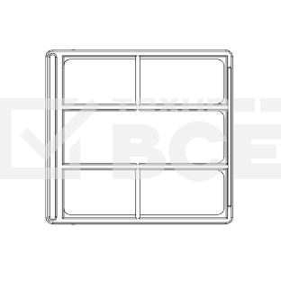 Аксессуар для серверного оборудования FRAME /FAN RM42300 50H173423A001 CHENBRO
