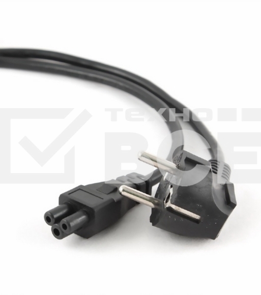Кабель Кабель питания для ноутбуков Cablexpert PC-186-ML12 1.8м, 3-pin, с зазем., пакет