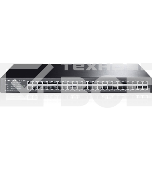 Коммутатор TP-Link SMB TL-SF1048 48-port 10/100M Switch, 48 10/100M RJ45 ports, 1U 19-inch rack-mountable steel case
