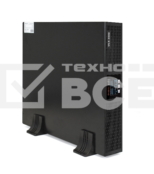 Источник бесперебойного питания On-line ExeGate EP285648RUS PowerExpert ULS-3000.LCD.AVR.C13.USB.RS232.SNMP.2U <3000VA/3000W, On-Line, PF=1, LCD, 6*IEC-C13, RS232, USB, SNMP-slot, Rackmount 2U/Tower, Black>