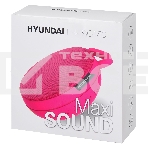 Колонка портативная Hyundai H-PAC150 красный 3W 1.0 BT/3.5Jack/USB 10м 300mAh, фото6