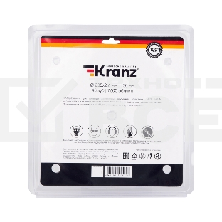 Диск пильный 235 мм х 48 зуб х 30 мм Kranz