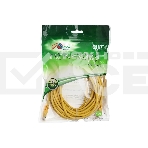 Патчкорд литой 'Aopen' UTP кат.5е 10м желтый , фото2