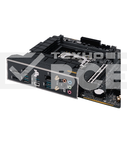 Материнская плата ASUS TUF GAMING B760M-PLUS WIFI D4, LGA 1700, Intel B760, 4xDDR4, 4xSATA, 2xM.2, 1xPCI-E 5.0 x16, 1xPCI-E 4.0 x4, 1xUSB-A 3.2 Gen 1, 4xUSB-A 3.2 Gen 2, 2xUSB 2.0, 1xUSB-C 3.2 Gen 2x2, 1x2.5Gb LAN, 5x3.5 мм, 7.1, Wi-Fi 6, Bluetooth 5.2, M