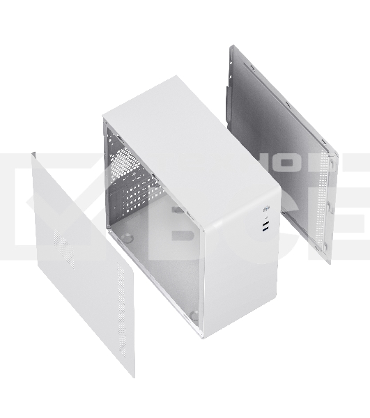 Компьютерный корпус с блоком питания 450Вт./ Case Foxline FL-719W-FZ450R-U31, mATX case, white, w/PSU 450W 12cm, w/1xUSB2.0, w/1xUSB3.0, w/1xCombo Audio, w/pwr cord, w/o FAN