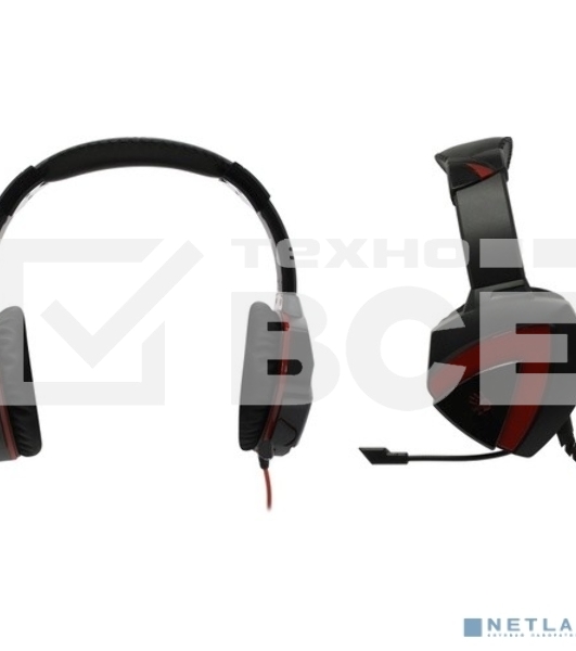 Гарнитура A4Tech Bloody G500 черный/красный (1.5 м) микрофон
