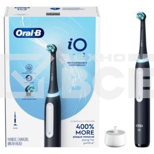 Электрическая зубная щетка ORAL-B IO3 MATT BLACK