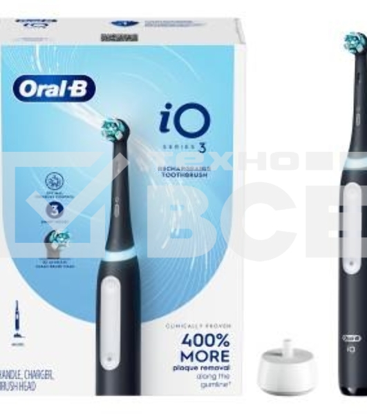 Электрическая зубная щетка ORAL-B IO3 MATT BLACK