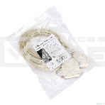 Кабель 0-модемный Cablexpert CC-140-6-N универсальный, 25F+9F/25F+9F, 1.8м, пакет, фото 1