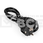 Кабель питания ExeGate Special PC-1S (Евровилка Schuko->C13, 3*1.0mm2, CCA, черный, 1м), фото2