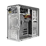 Компьютерный корпус Minitower ExeGate MA-372UX-UNS450 (mATX, БП UNS450 с вент. 12см, 2хUSB+2хUSB3.0, аудио, черный), фото6